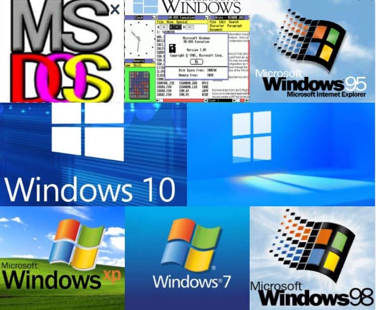 Windows OS Versions